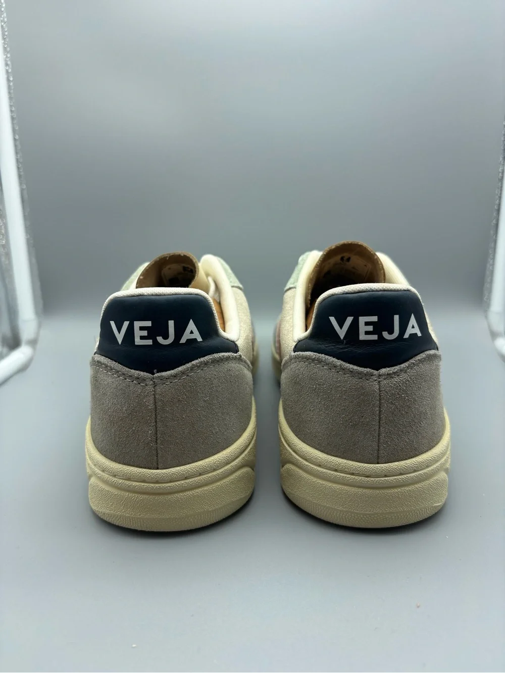 Veja | V-10 Suede Shoes - Color Block ; Womens 8